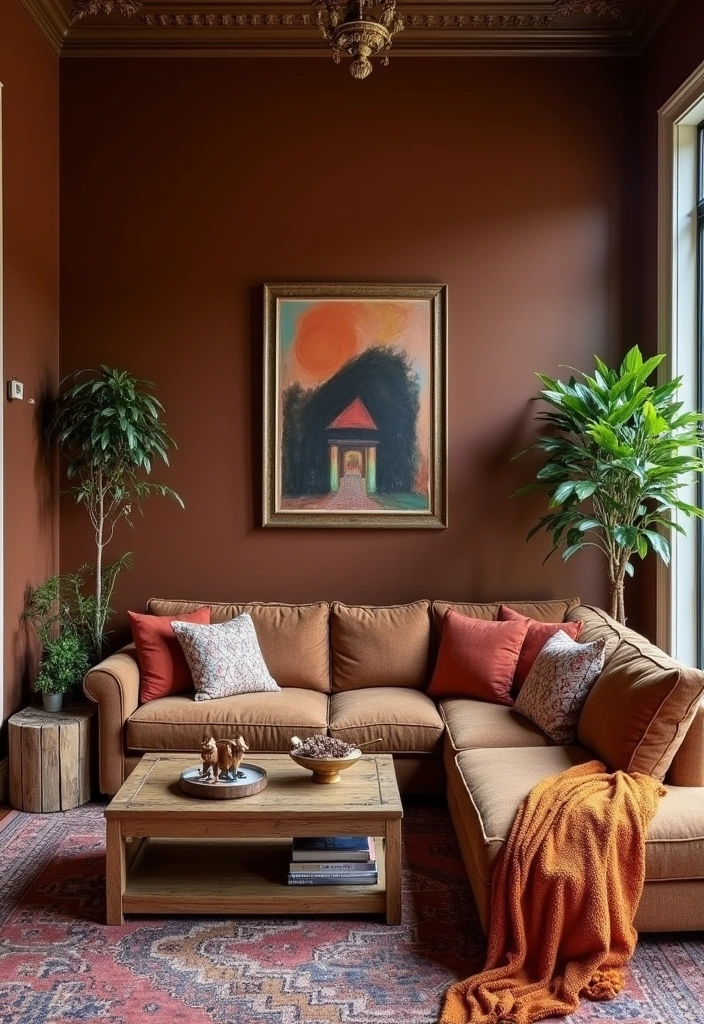 24 Jewel Tone Paint Colors That Will Transform Your Home into a Colorful Oasis! - 15. Rich Chocolate Brown