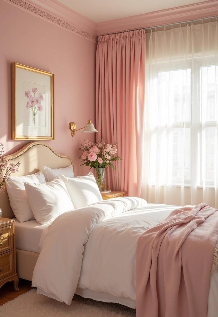 25 Best Paint Colors for Bedroom That Will Transform Your Space - 6. Blush Pink