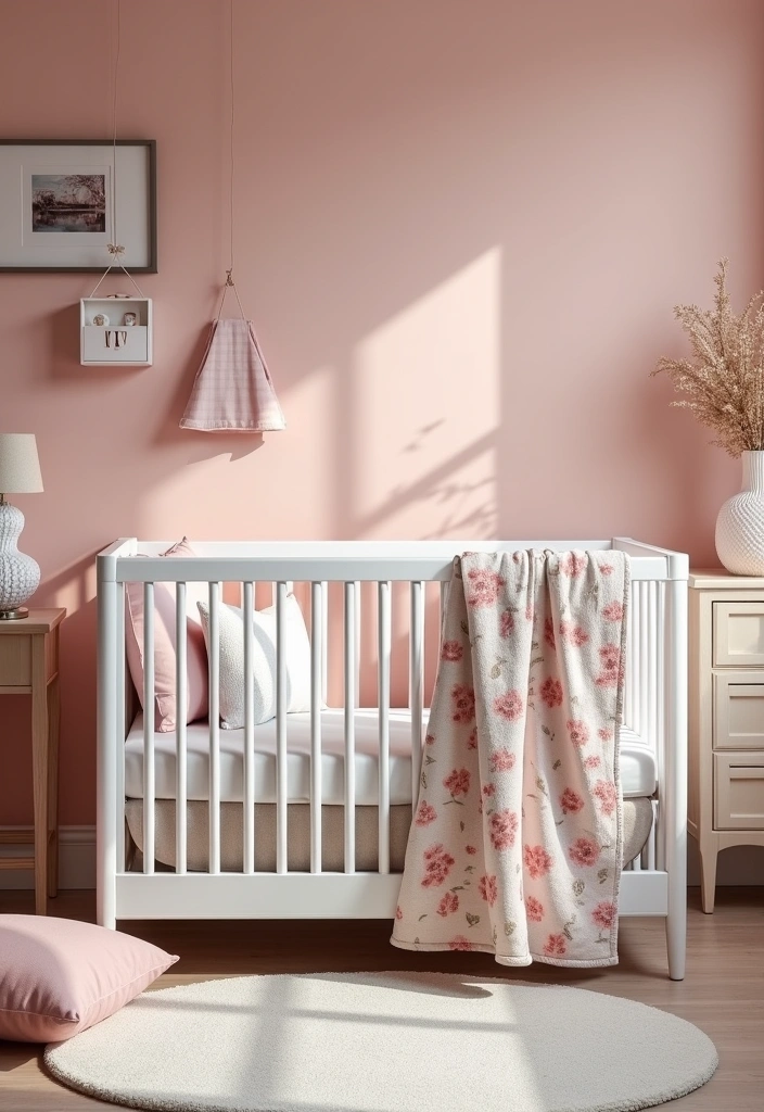 25 Best Paint Colors for Nursery Room That'll Make Your Baby's Space Shine! - 10. Dusty Rose