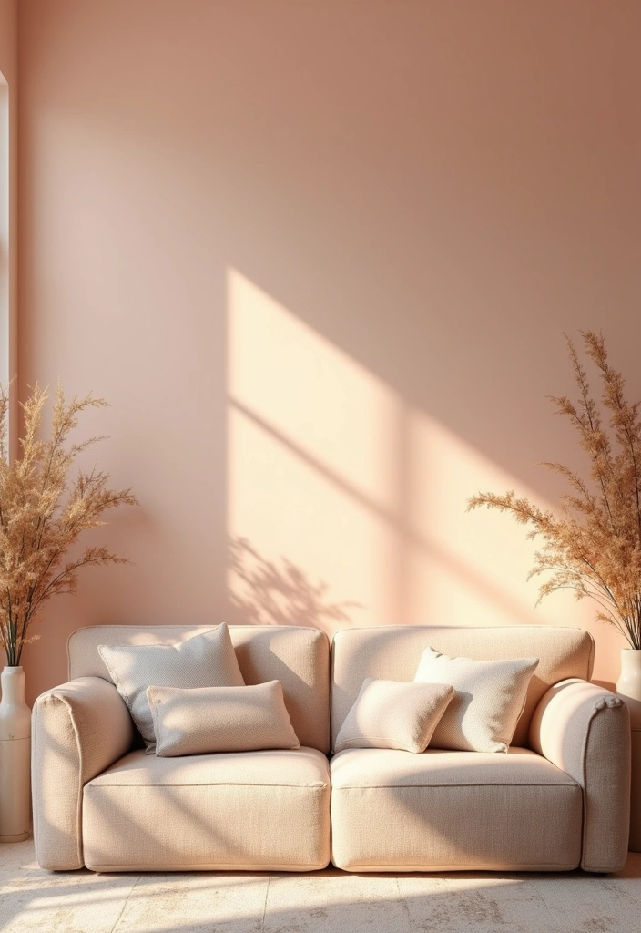 25 Best Paint Colors for West Facing Rooms That Will Transform Your Space! - 13. Soft Peach