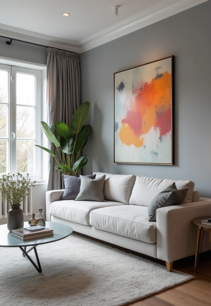 25 Best Paint Colors for West Facing Rooms That Will Transform Your Space! - 3. Classic Soft Gray