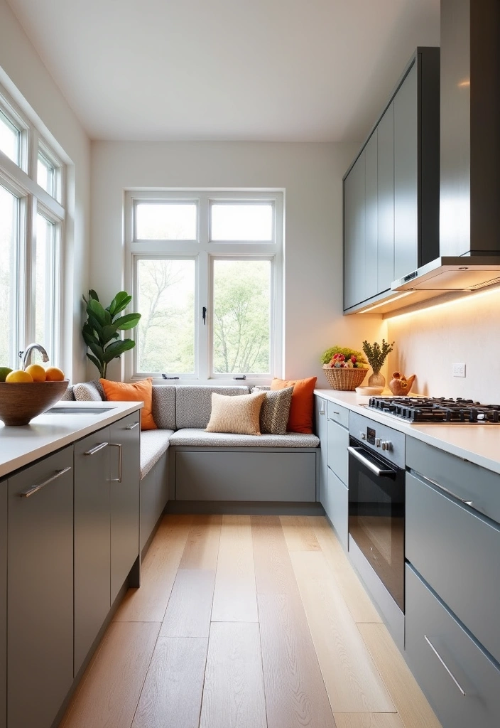 25 Best Paint Colors for a Kitchen (Transform Your Space Instantly!) - 5. Light Gray