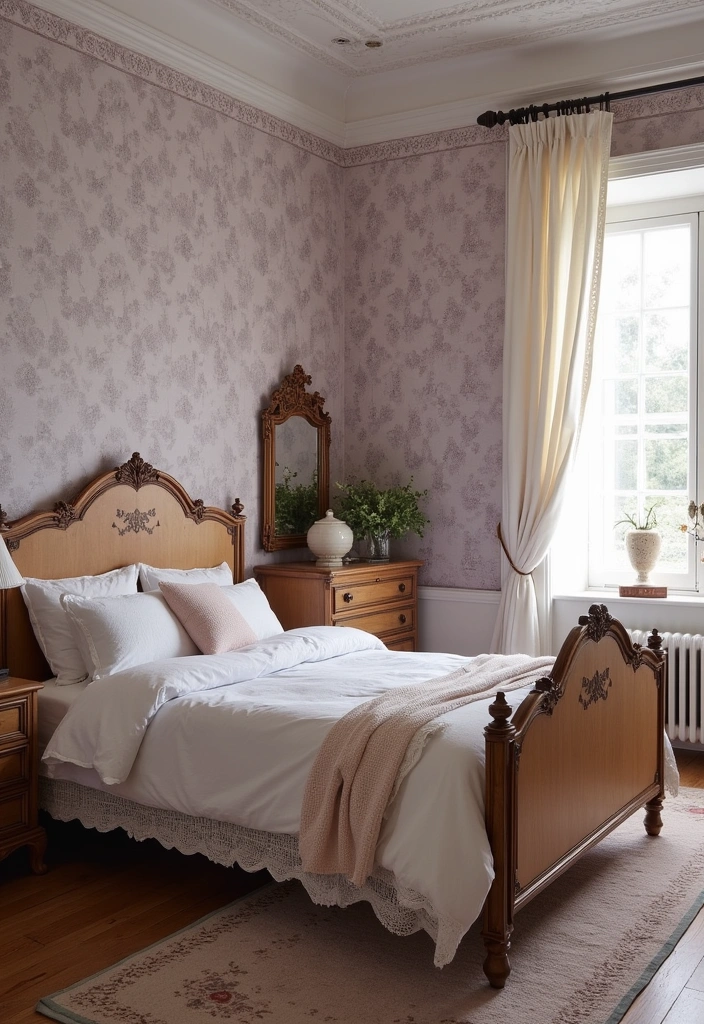 25 Dreamy Shades of Lavender for Bedrooms That Will Transform Your Space! - 8. Vintage Lavender