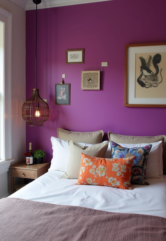 25 Dreamy Shades of Lavender for Bedrooms That Will Transform Your Space! - 9. Bright Orchid