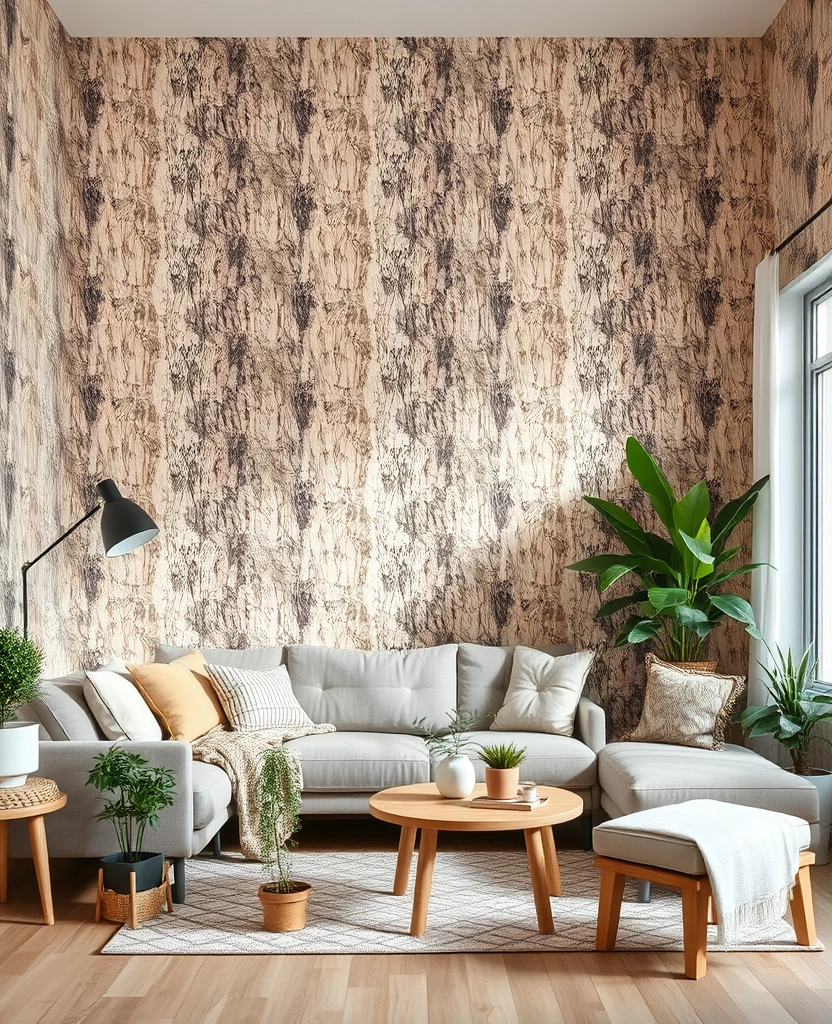 21 Cottagecore Room Wallpaper Ideas That'll Transform Your Space into a Fairytale! - 26. Nature-Inspired Textures