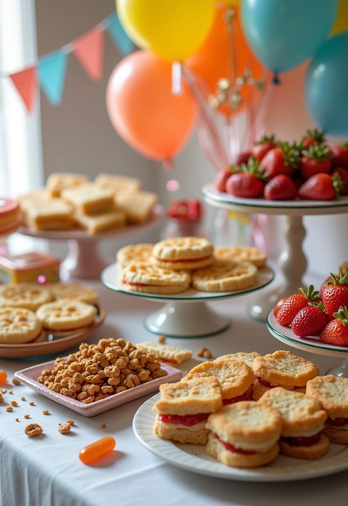 26 Themed Dessert Table Ideas That Will WOW Your Guests (You Won't Believe #12!) - 12. Classic Childhood Favorites