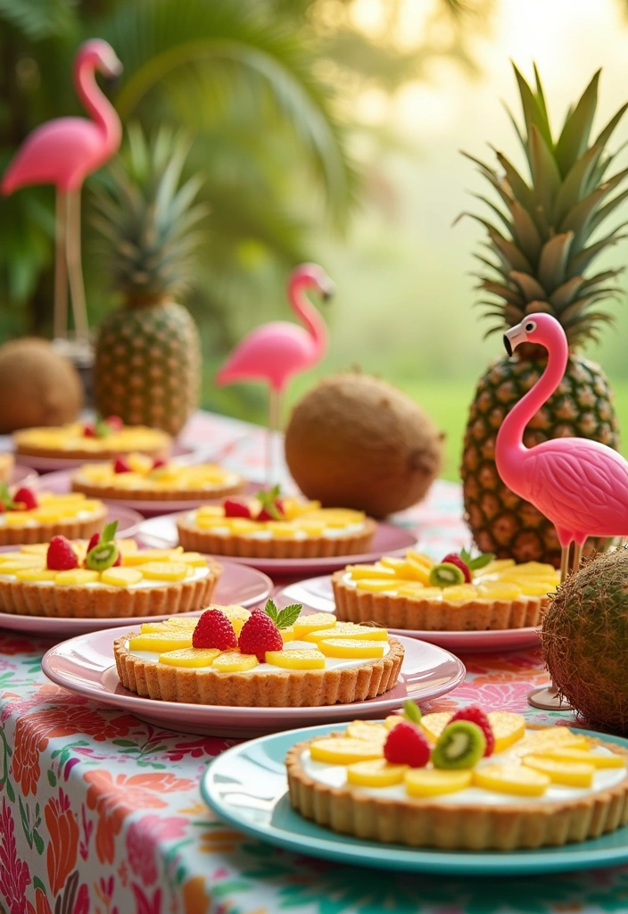 26 Themed Dessert Table Ideas That Will WOW Your Guests (You Won't Believe #12!) - 2. Tropical Paradise