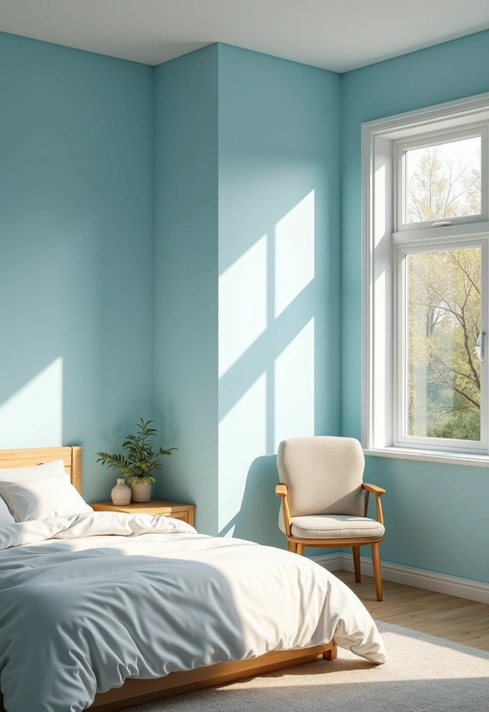 27 Best Paint Colors for East Facing Rooms That Will Brighten Your Mornings! - 2. Sky Blue