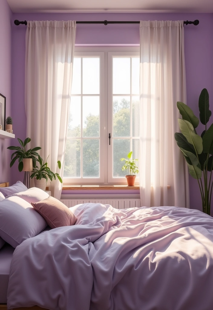 27 Best Paint Colors for East Facing Rooms That Will Brighten Your Mornings! - 21. Soft Lilac