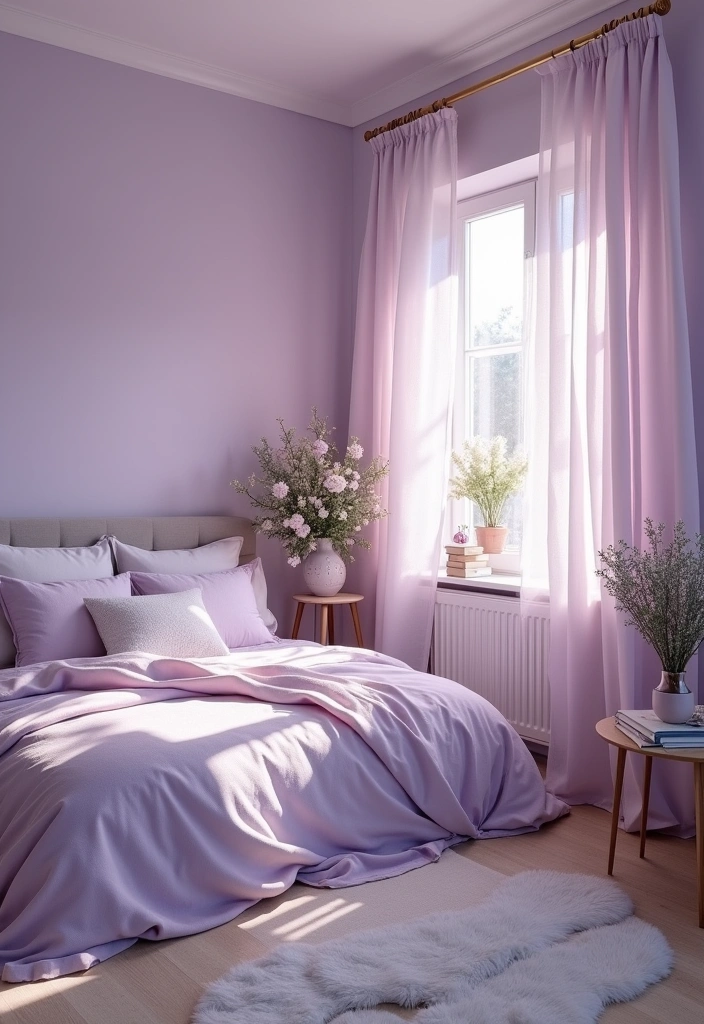 27 Best Paint Colors for East Facing Rooms That Will Brighten Your Mornings! - 6. Lavender Mist