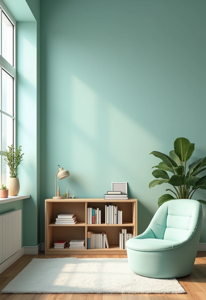 27 Best Paint Colors for a Classroom That Will Inspire Learning! - 17. Light Teal: Calm and Inviting