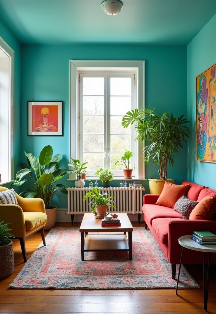 27 Paint Colors That Will Instantly Boost Your Mood (You Won't Believe #15!) - 22. Playful Turquoise