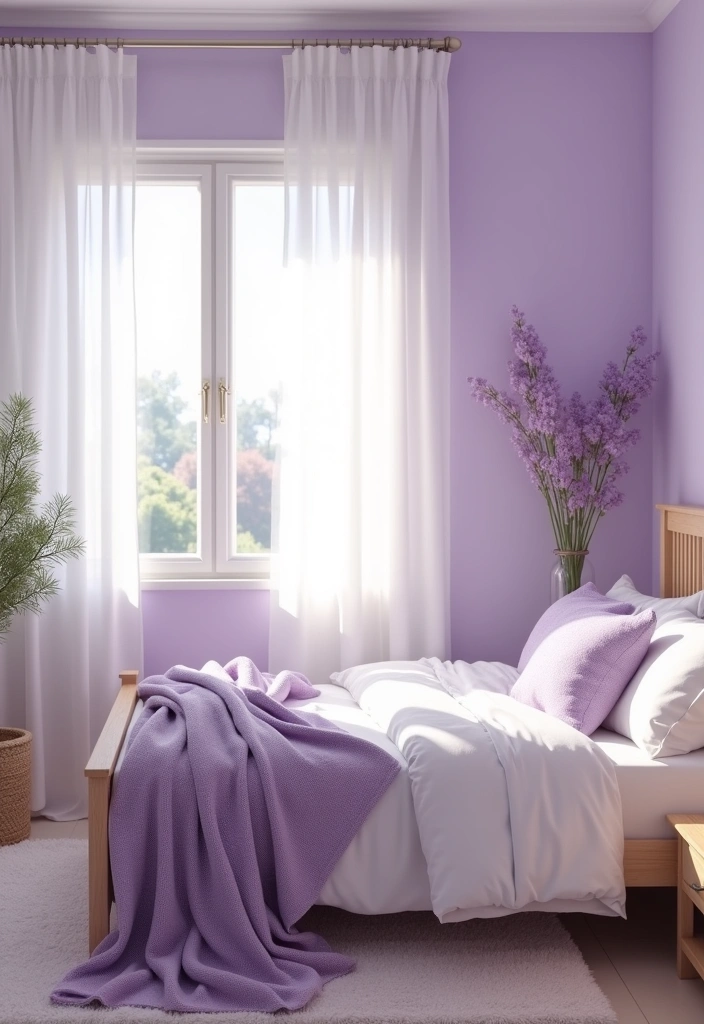 27 Paint Colors That Will Instantly Boost Your Mood (You Won't Believe #15!) - 7. Soft Lavender