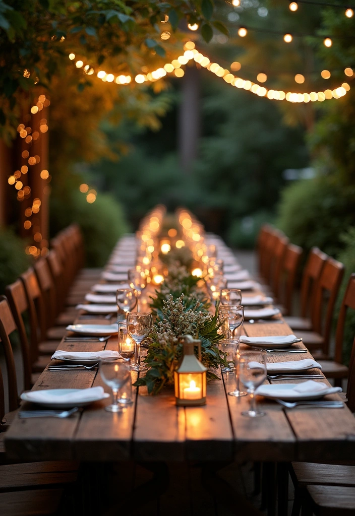 28 Outdoor Patio Ideas That'll Make You Want to Host Every Weekend! - 3. Elegant Outdoor Dining Area