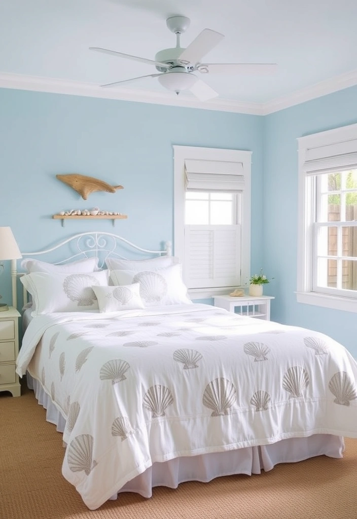 21 Cozy & Inspiring Guest Bedroom Ideas You’ll Want to Steal Right Now! - 6. Coastal Escape