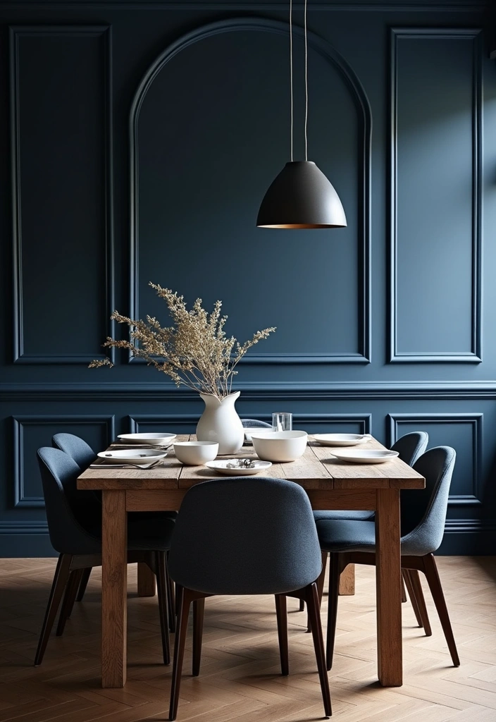 26 Best Modern Farmhouse Paint Colors That Will Transform Your Space! - 11. Navy Blue: A Timeless Classic