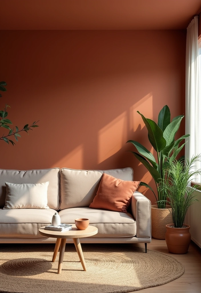 26 Best Modern Farmhouse Paint Colors That Will Transform Your Space! - 8. Terracotta: Earthy and Warm