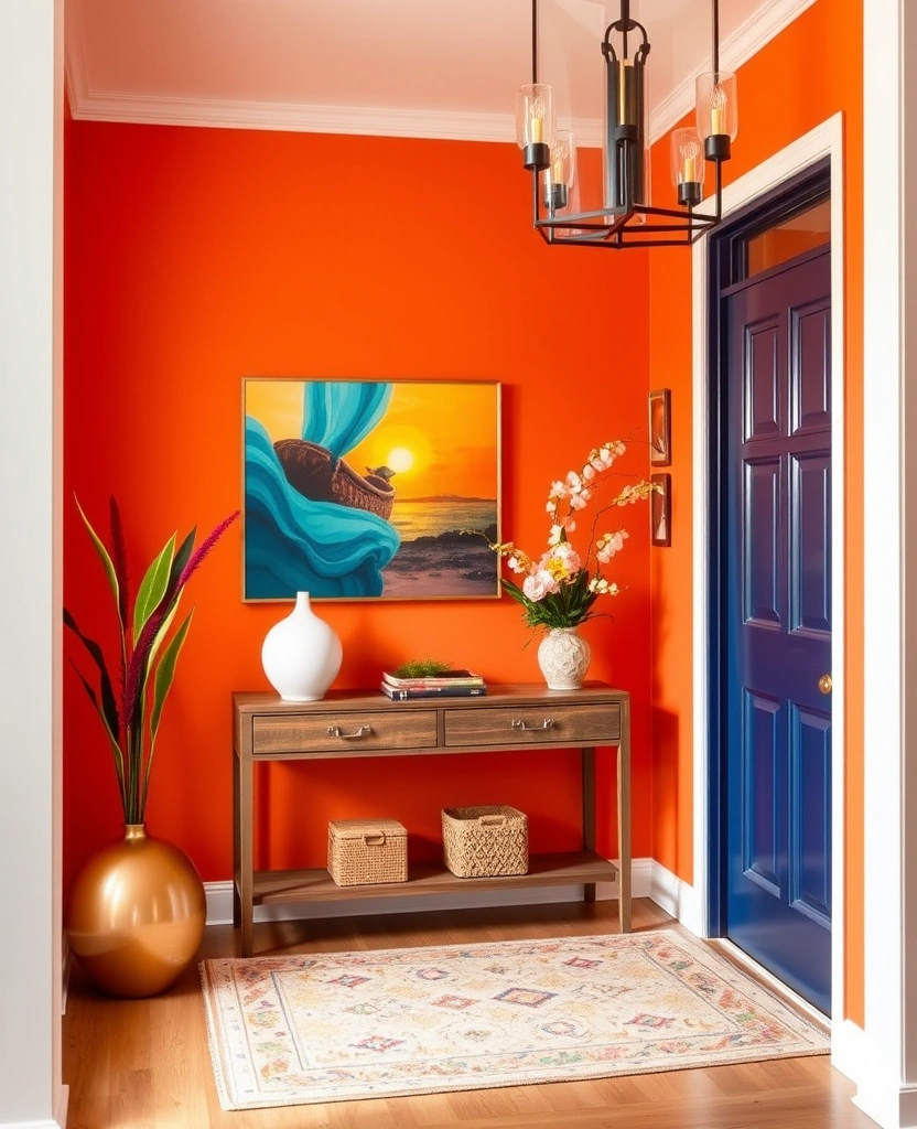 27 Stunning Paint Colors for Your Whole House That You’ll Absolutely Love! - 30. Sunset Orange