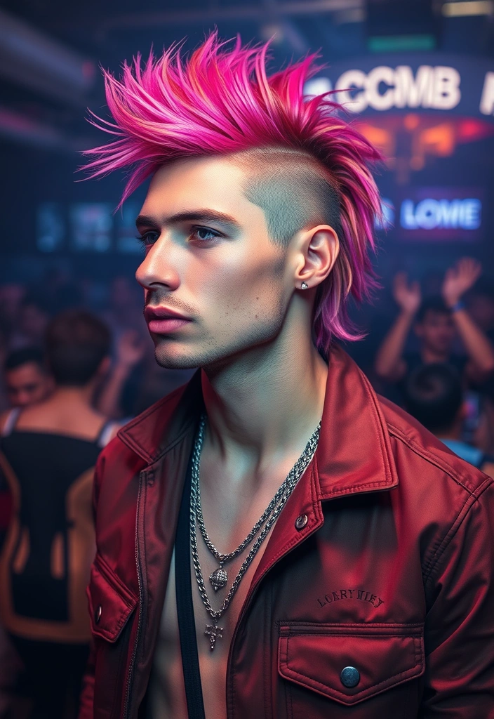 20 Modern Mullet Hairstyles for Men That Will Make You Look Instantly Cooler! - 17. The Edgy Mullet