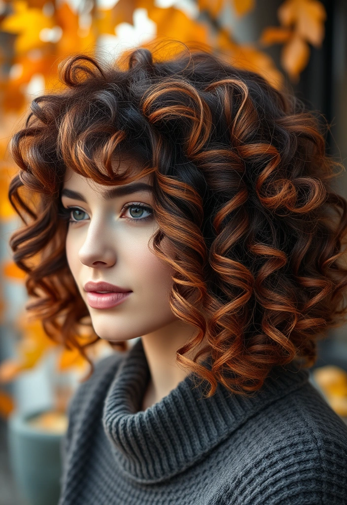 15 Stunning Chestnut Hair Color Ideas That Will Ignite Your Style! - 4. Chestnut with Copper Highlights