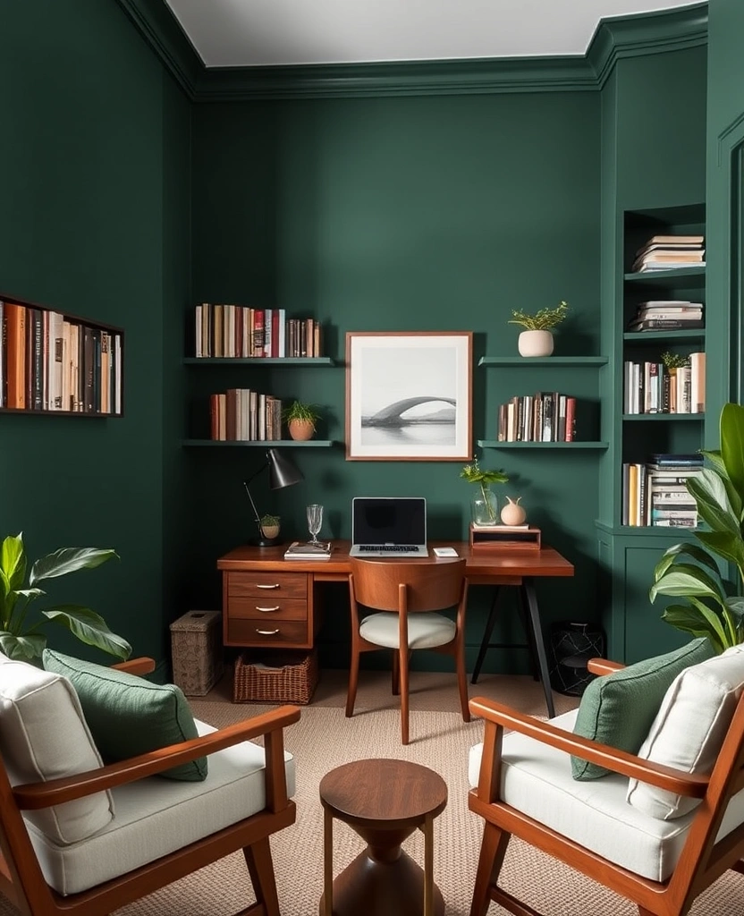 27 Stunning Paint Colors for Your Whole House That You’ll Absolutely Love! - 28. Forest Green