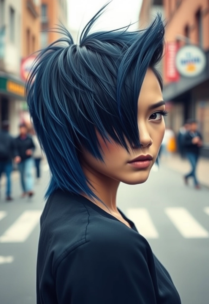 15 Emo Scene Hairstyles That'll Make You Relive Your Best Nostalgic Moments! - 7. The Asymmetrical Cut