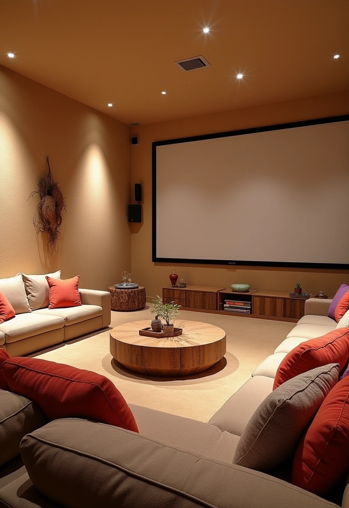 26 Best Paint Colors for Media Room That Will Transform Your Viewing Experience! - 22. Light Sand