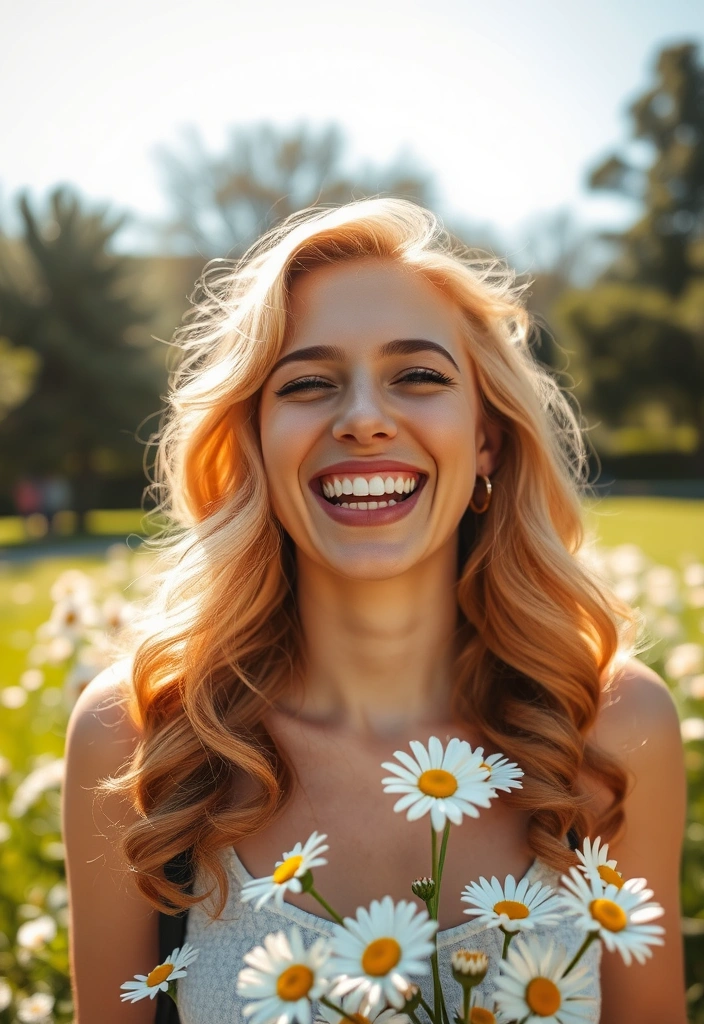 25 Lively Spring Hair Color Trends That Will Brighten Your Look! - 3. Sun-Kissed Strawberry Blonde