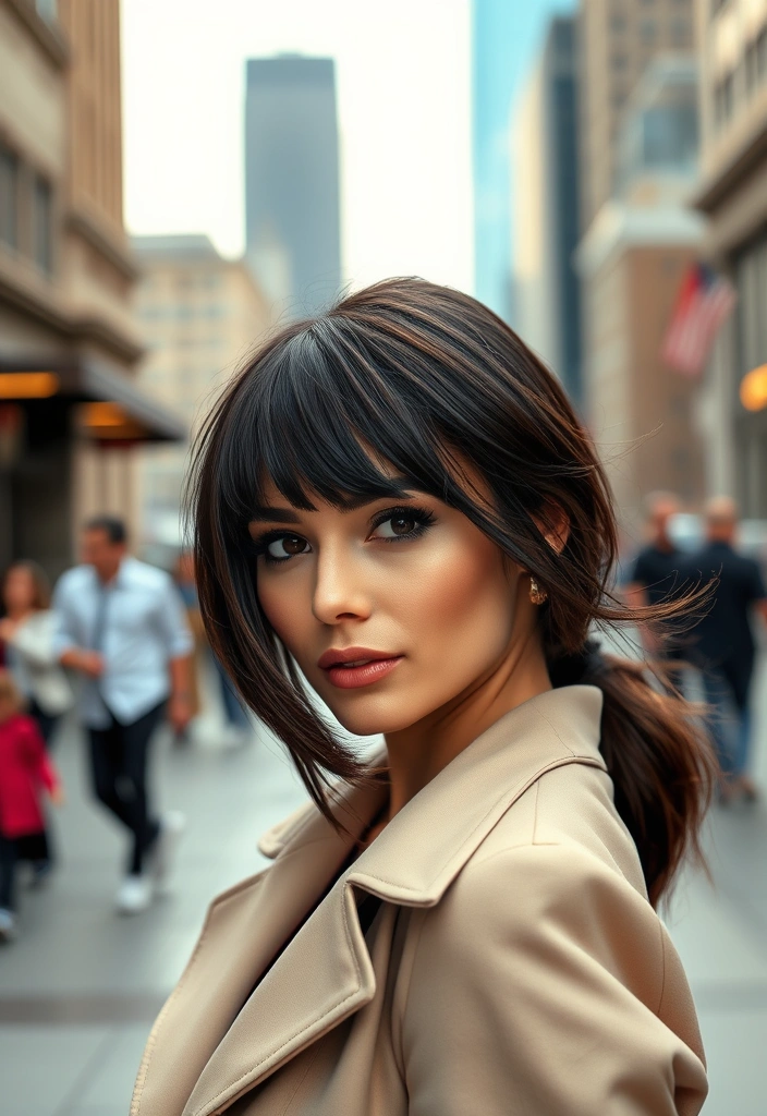 20 Fashion-Forward Haircuts for Thin Hair That Will Transform Your Look! - 6. Side-Swept Bangs