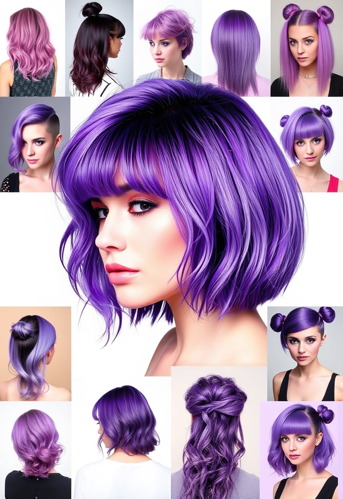 21 Vibrant Hairstyles for Purple Hair That'll Turn Heads Everywhere! - Conclusion