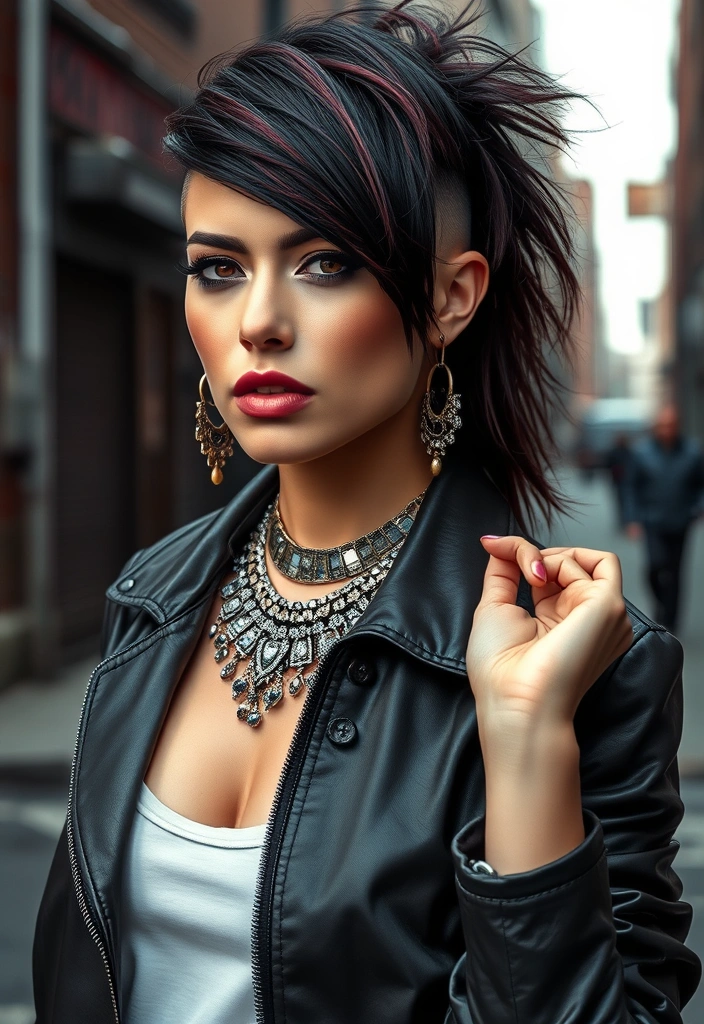 30 Stunning Shag Cut Ideas for Women That'll Make You Want to Book an Appointment NOW! - 11. Edgy Shag with Undercut