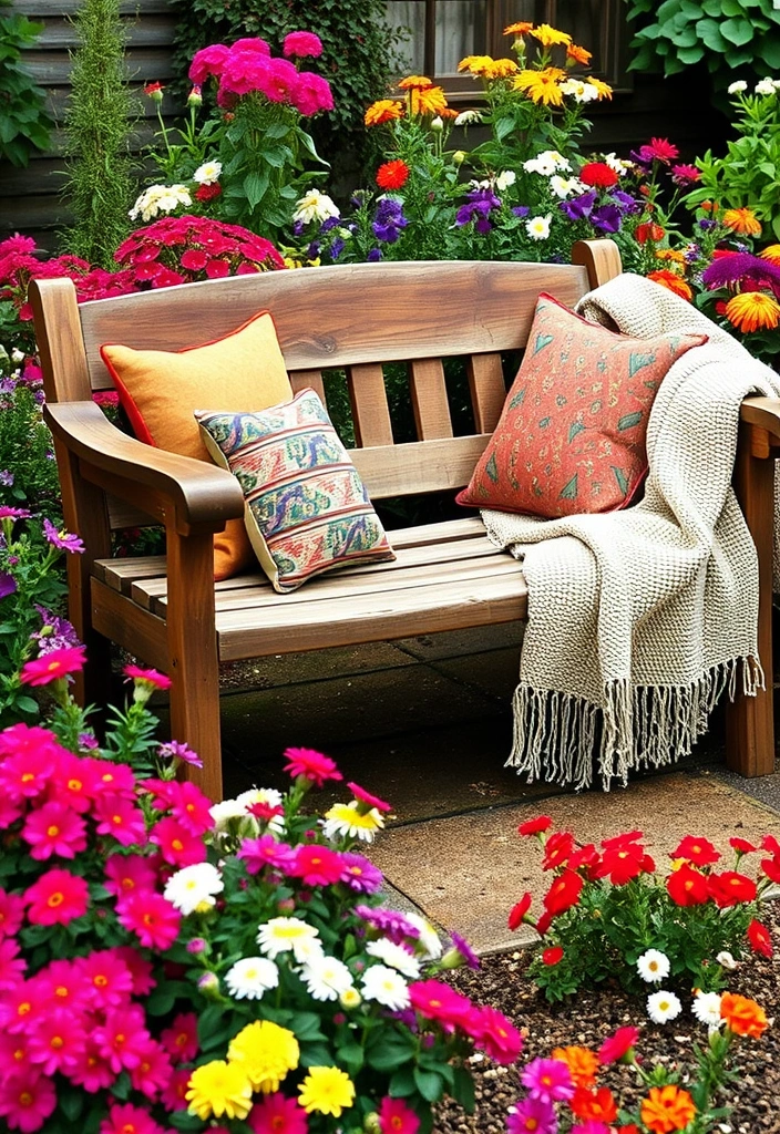 26 Secret Garden Ideas That'll Transform Your Outdoor Space into a Hidden Oasis! - 9. Nature-Inspired Furniture