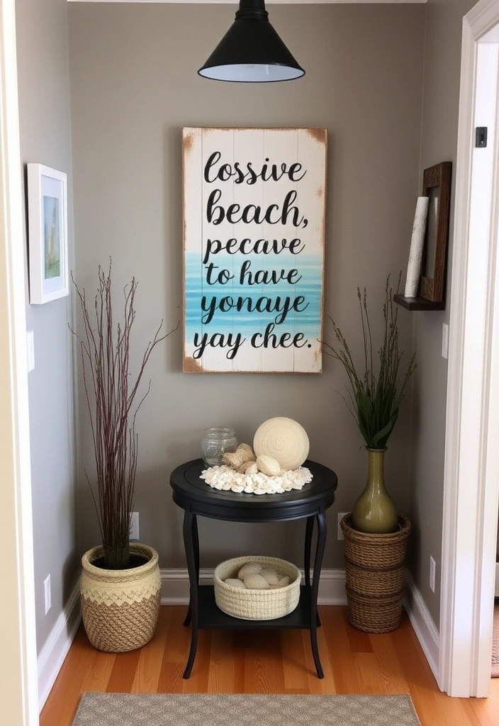 21 Modern Coastal Home Decor Ideas That'll Make Your Home Feel Like a Beach Getaway! - 19. Customized Coastal Decor