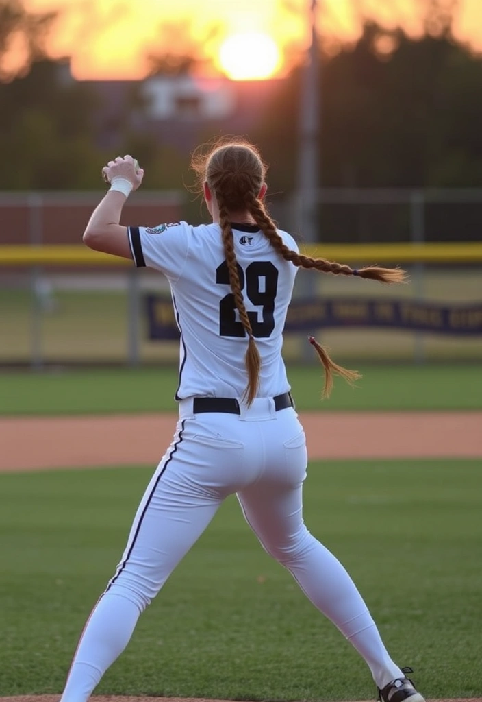 15 Sporty Softball Hairstyles That'll Make You Stand Out on the Field! - 3. Double Dutch Braids