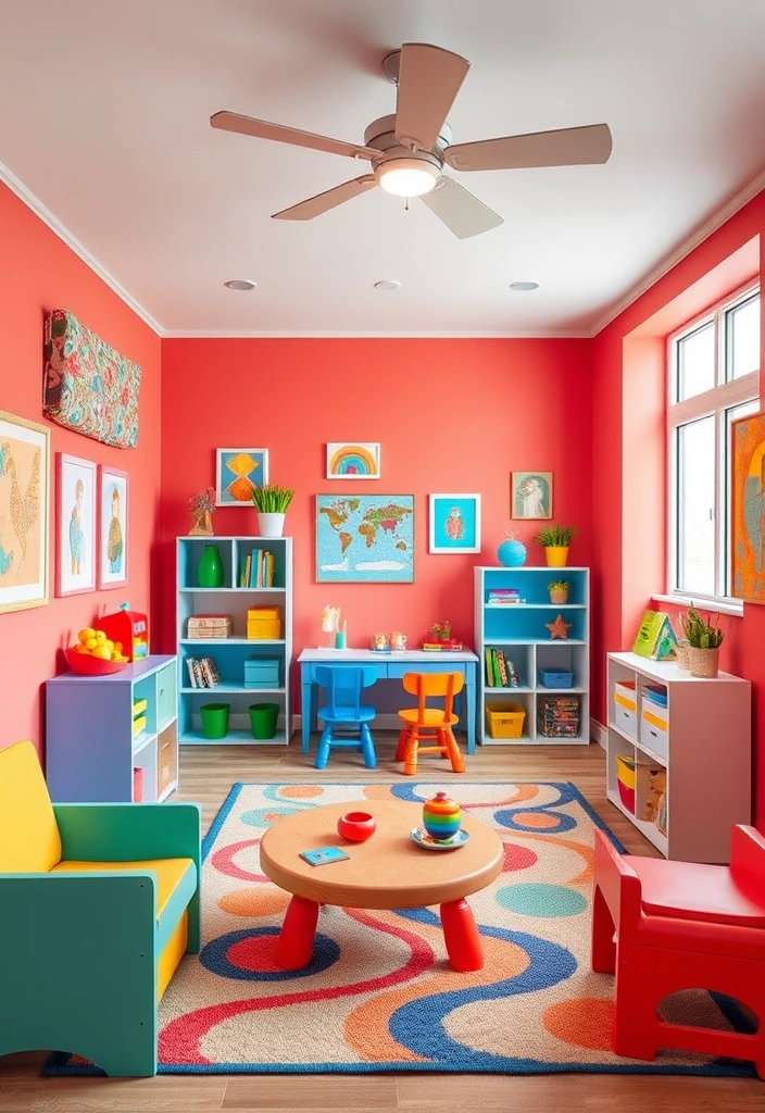 27 Stunning Paint Colors for Your Whole House That You’ll Absolutely Love! - 15. Bright Coral