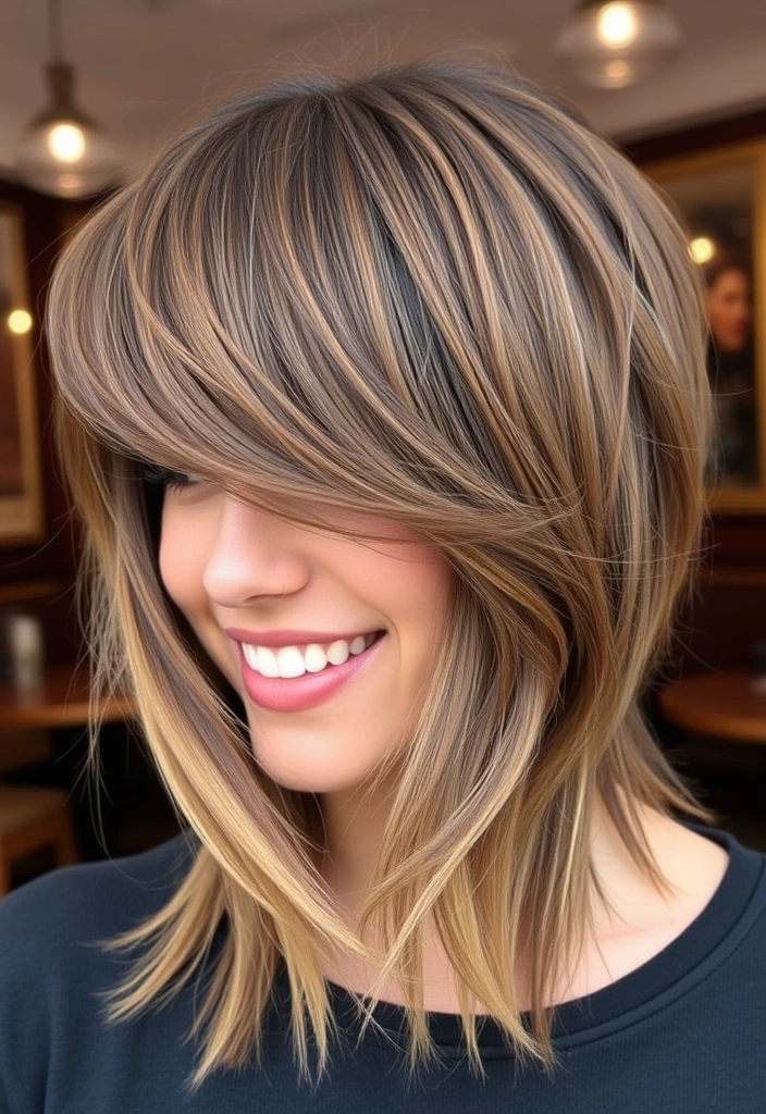 50 Best Hairstyles Ideas That Will Transform Your Look Instantly! - 15. Layered Bangs