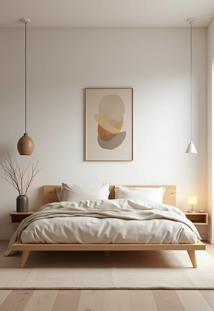 23 Unique Stylish Modern Bedroom Ideas That'll Make You Rethink Your Space! - 3. Minimalist Marvel