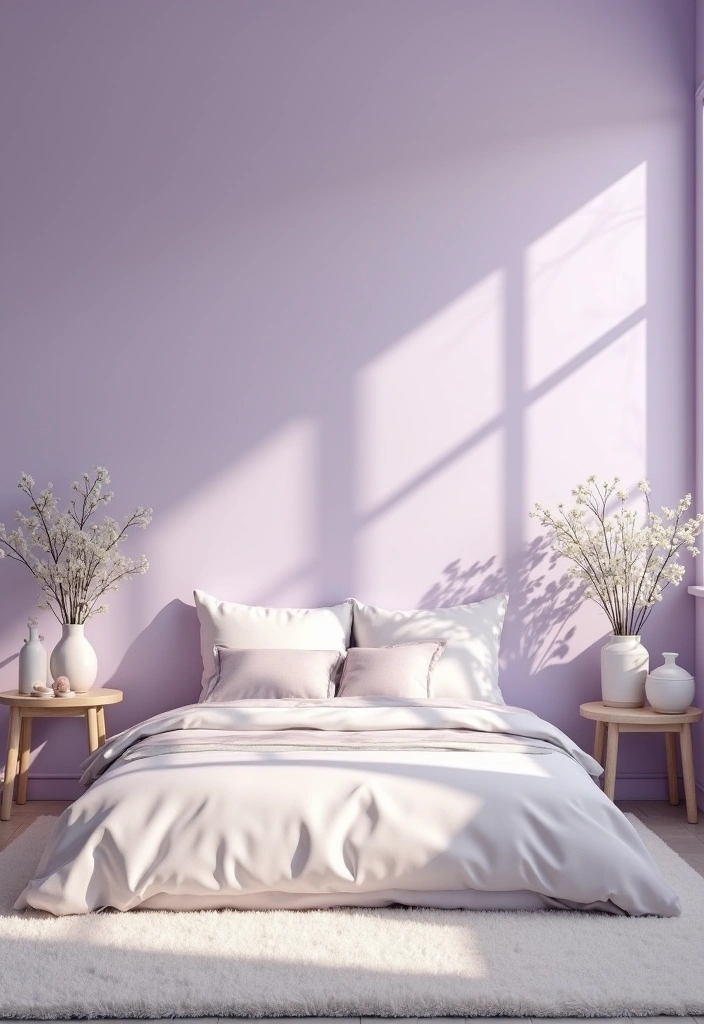 22 Best Paint Colors for Interior Walls That Will Transform Your Space! - 9. Soft Lavender: Whimsical Charm