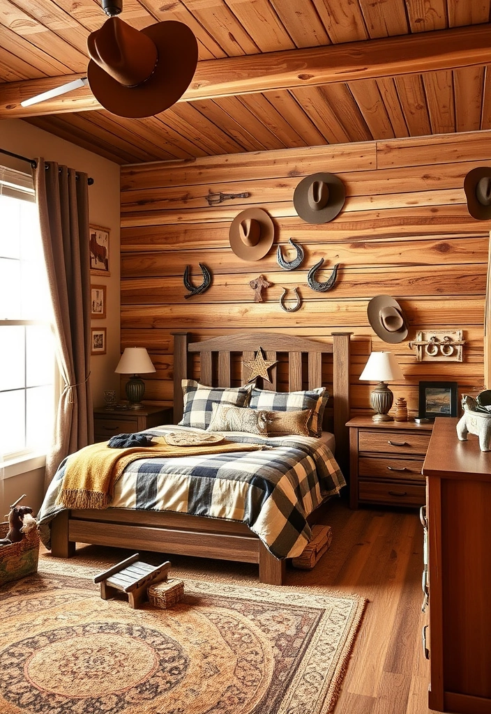 24 Young Boys Bedroom Ideas That Will Make You Say 'WOW!' - 16. Wild West Adventure