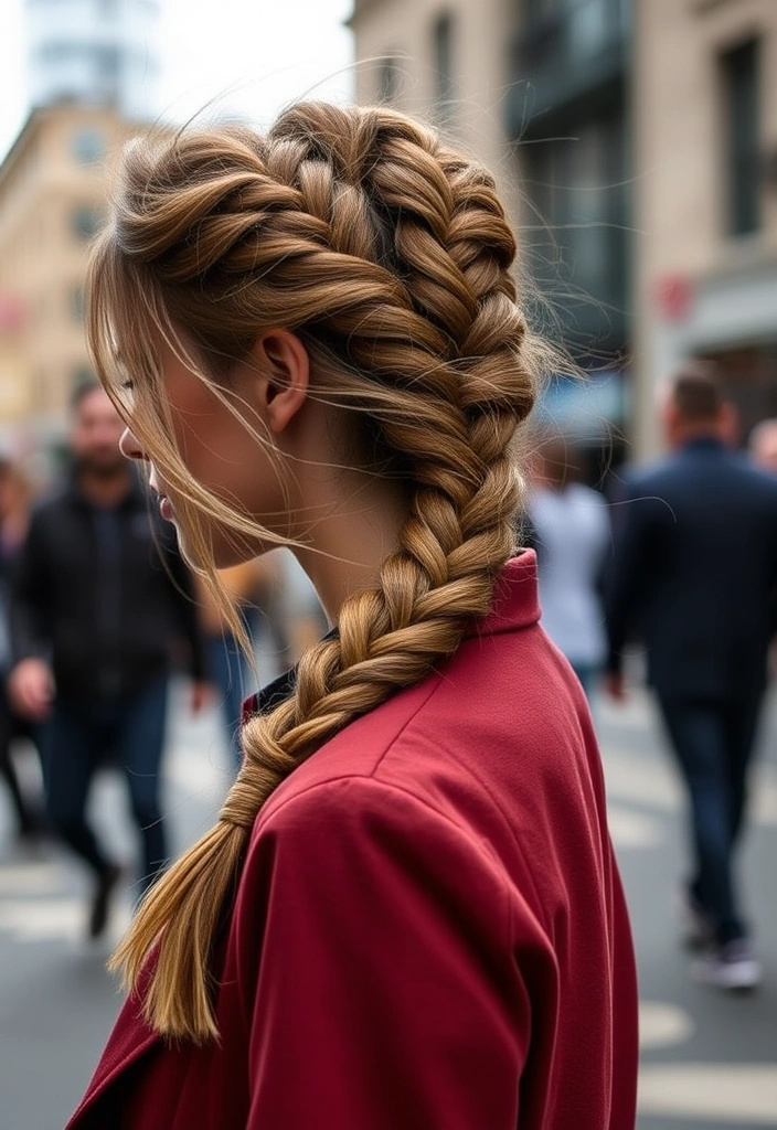 21 Funky Rope Braid Hairstyles That Will Turn Heads (You Won't Believe #9!) - 5. Fishtail Rope Braid Hybrid