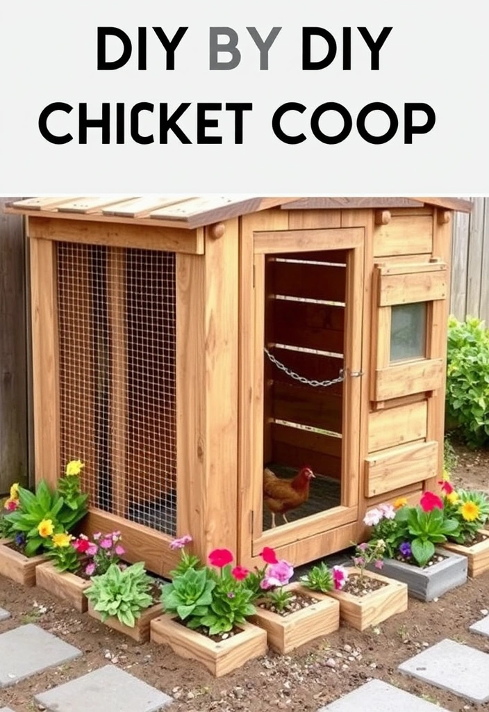 21 Eggcellent Inside Chicken Coop Designs for the Feathery Bunch - 8. The DIY Pallet Coop