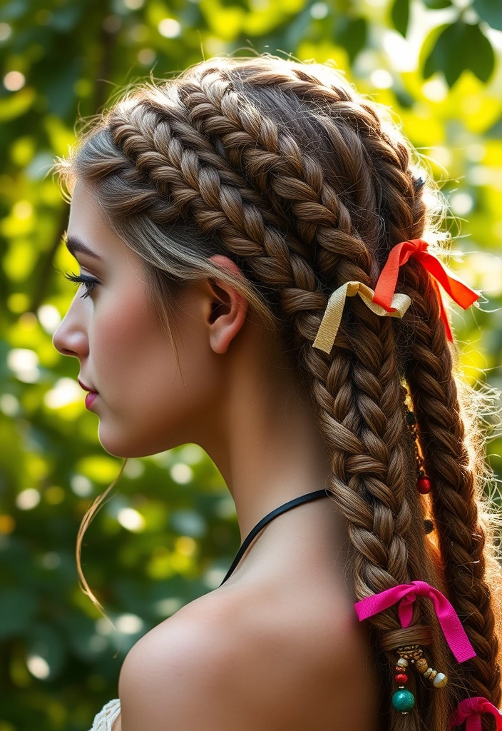 20 Classic Gypsy Shag Hairstyles You Need to Try (Number 7 Will Blow Your Mind!) - 2. Bohemian Braids