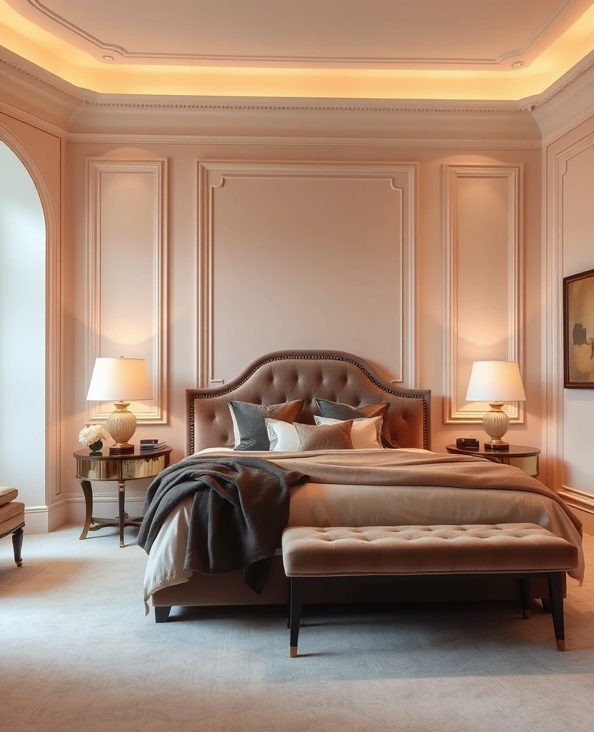 22 Romantic Bedroom Paint Colors That'll Make You Fall in Love Again! - 25. Blush Beige - Subtle Sophistication