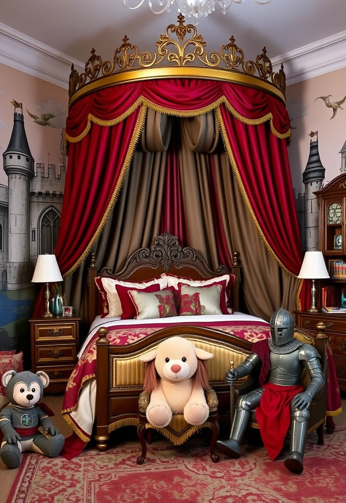 24 Young Boys Bedroom Ideas That Will Make You Say 'WOW!' - 8. Fantasy Kingdom