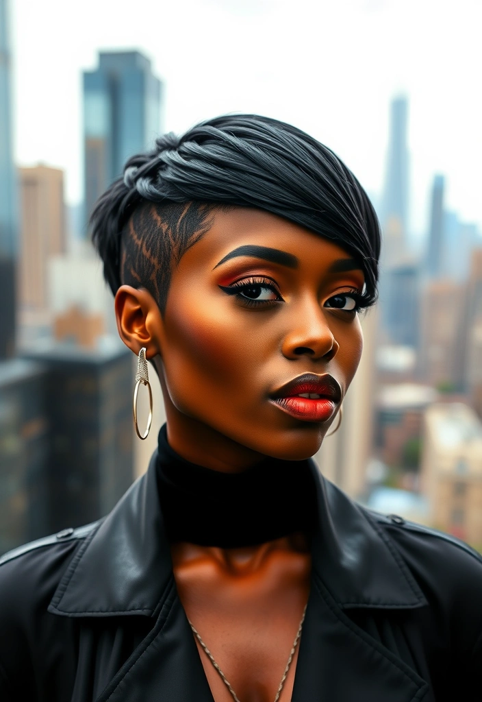 25 Elegant Short Bob Ideas for Black Women That Will Turn Heads! - 9. Pixie Bob