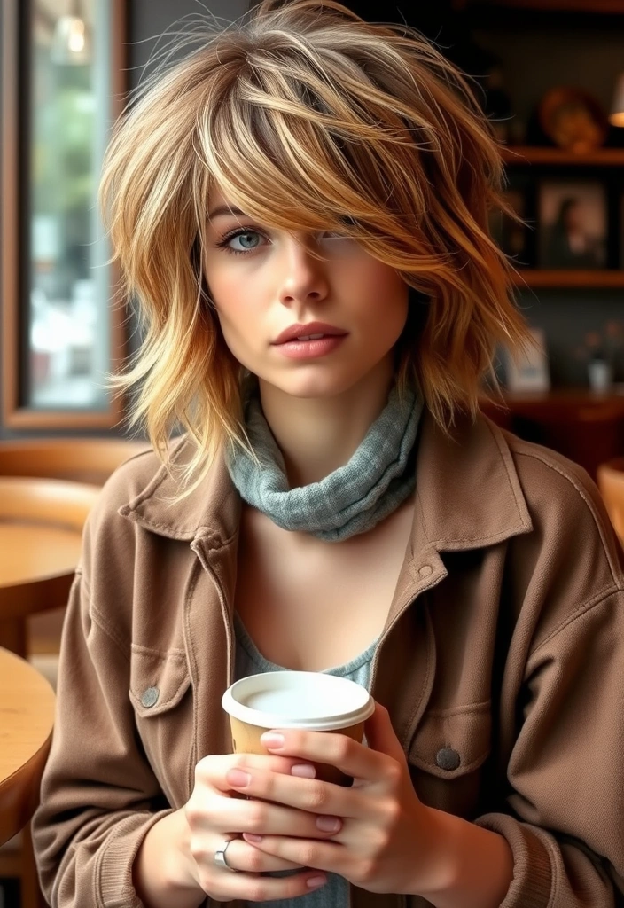 24 Edgy Short Haircuts That Will Make You Want to Chop It All Off! - 10. Messy Textured Crop