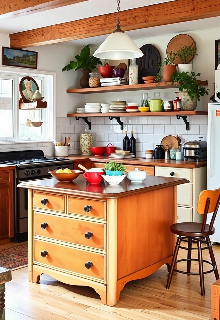 27 Small Kitchen Storage Ideas That'll Transform Your Space! - 11. Repurpose Furniture as Storage