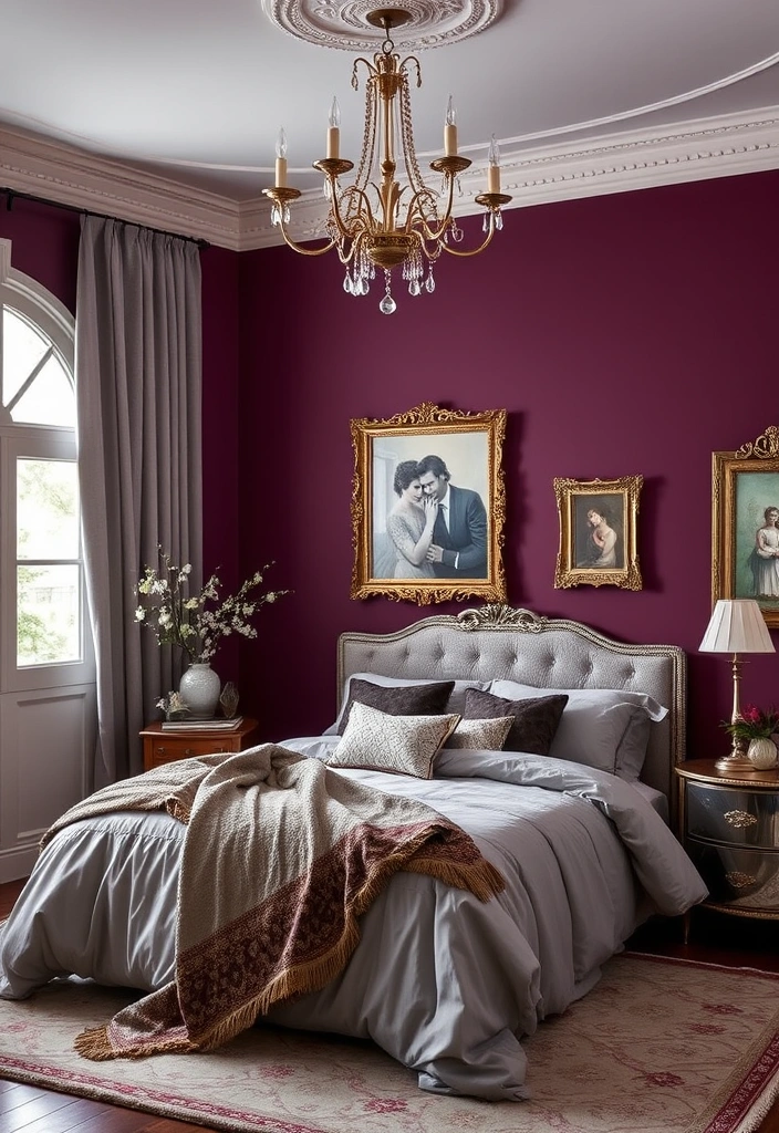 24 Moody Romantic Bedroom Ideas That'll Make You Feel Like You're in a Fairytale! - 2. Moody Color Palettes