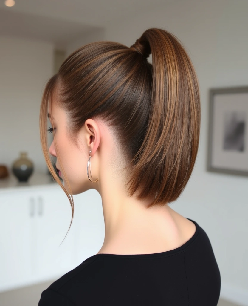 10 Very Short Hairstyles for Women That Will Make You Want to Chop It All Off! - The Sleek High Ponytail