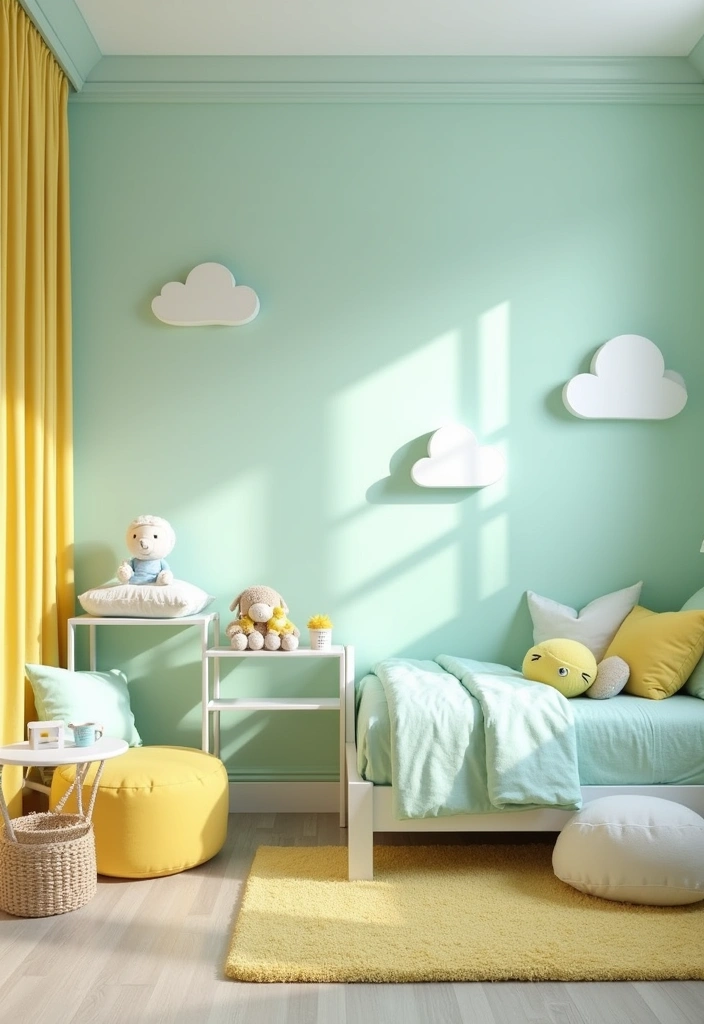 24 Best Paint Colors for Boys Room That Will Make You Want to Move In! - 14. Gentle Mint